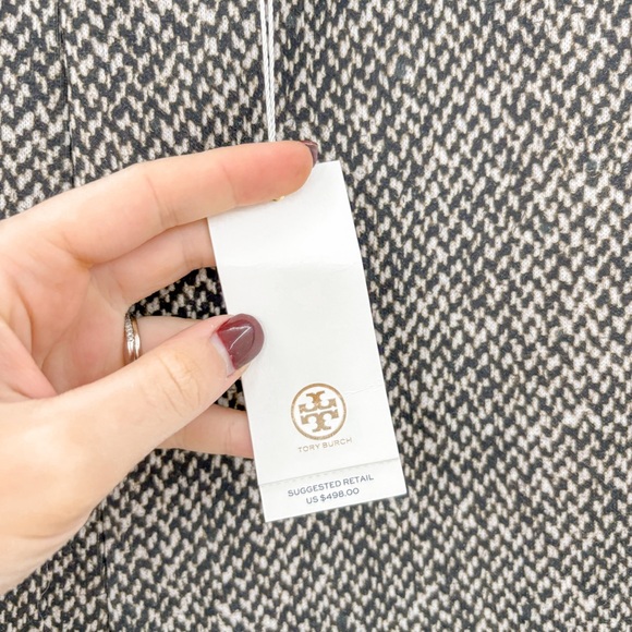 NEW Tory Burch Printed Donegal High Waist Pant - Picture 5 of 8